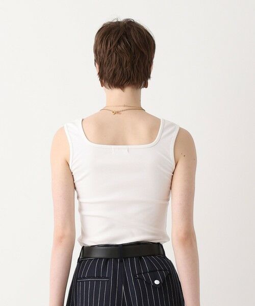 allureville / アルアバイル カットソー | フライススクエアネックタンク | 詳細4
