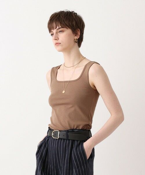 allureville / アルアバイル カットソー | フライススクエアネックタンク | 詳細11