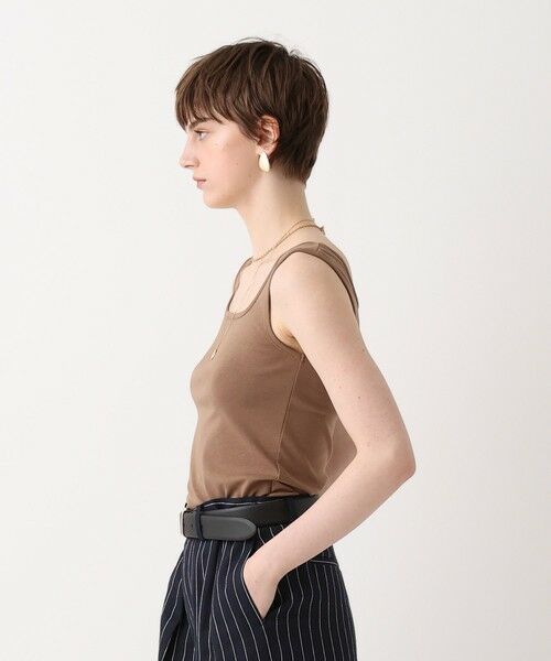 allureville / アルアバイル カットソー | フライススクエアネックタンク | 詳細12