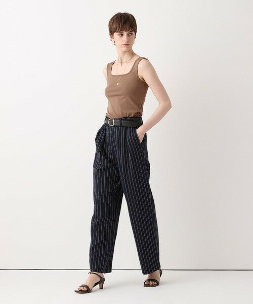 allureville / アルアバイル カットソー | フライススクエアネックタンク | 詳細14