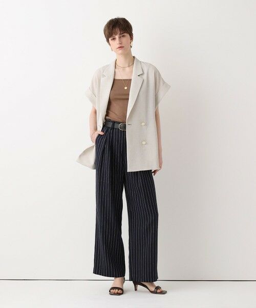 allureville / アルアバイル カットソー | フライススクエアネックタンク | 詳細15