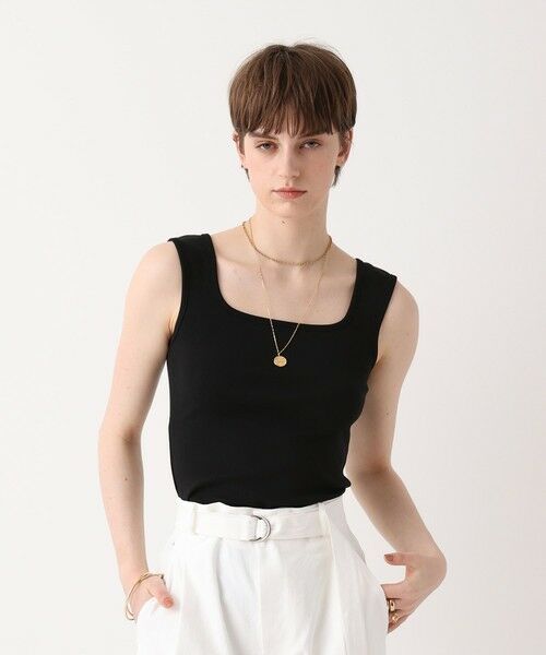 allureville / アルアバイル カットソー | フライススクエアネックタンク | 詳細19