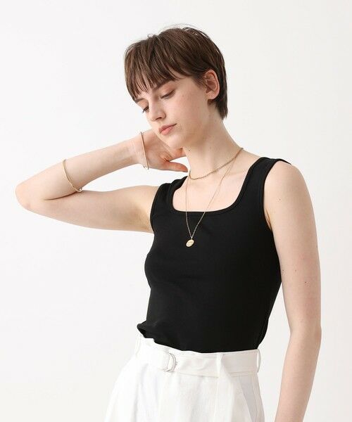 allureville / アルアバイル カットソー | フライススクエアネックタンク | 詳細20