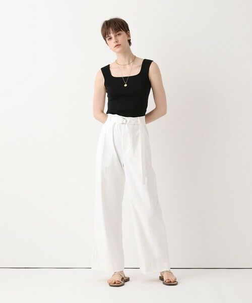 allureville / アルアバイル カットソー | フライススクエアネックタンク | 詳細23
