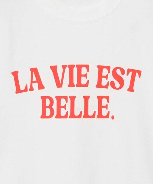 allureville / アルアバイル カットソー | WEB ルミネ別注 ロゴプリントＴシャツ | 詳細1