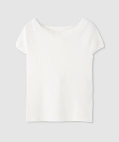 allureville / アルアバイル ニット・セーター | 2WAY ネックショートスリーブプルオーバー