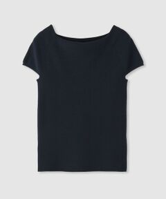 allureville / アルアバイル ニット・セーター | 2WAY ネックショートスリーブプルオーバー