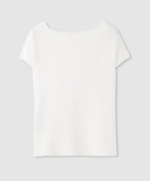 allureville / アルアバイル ニット・セーター | 2WAY ネックショートスリーブプルオーバー | 詳細1