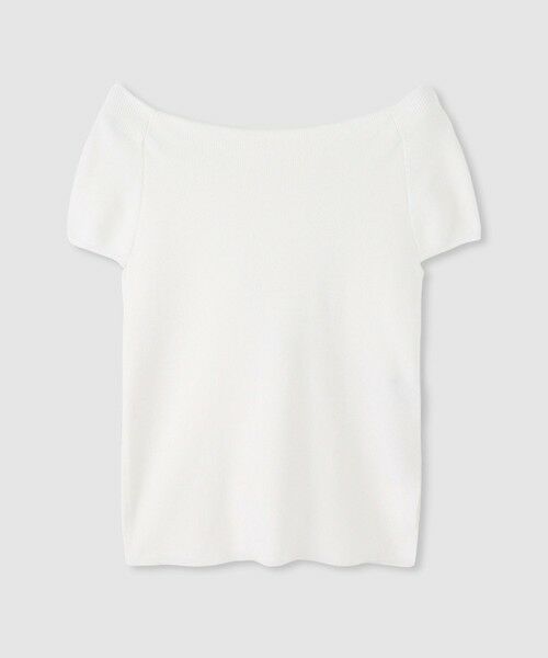 allureville / アルアバイル ニット・セーター | 2WAY ネックショートスリーブプルオーバー | 詳細2