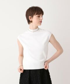 allureville / アルアバイル ニット・セーター | ソウバリモックネックフレンチスリーブプルオーバー