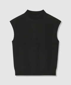 allureville / アルアバイル ニット・セーター | ソウバリモックネックフレンチスリーブプルオーバー