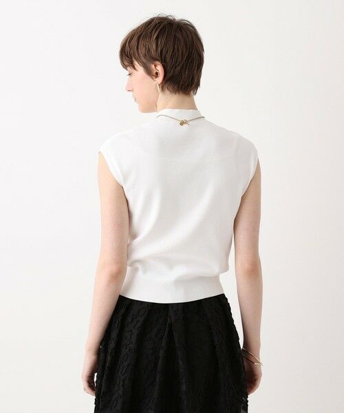 allureville / アルアバイル ニット・セーター | ソウバリモックネックフレンチスリーブプルオーバー | 詳細4