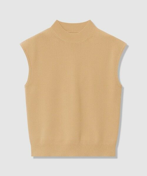 allureville / アルアバイル ニット・セーター | ソウバリモックネックフレンチスリーブプルオーバー（ベージュ (11)）