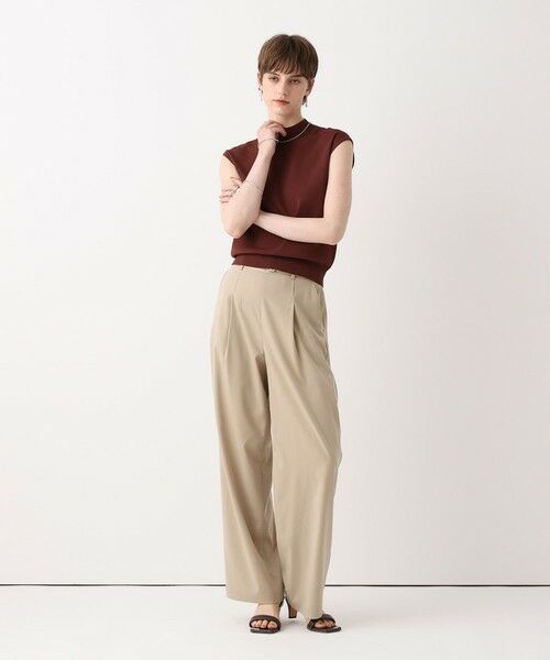 allureville / アルアバイル ニット・セーター | ソウバリモックネックフレンチスリーブプルオーバー | 詳細11