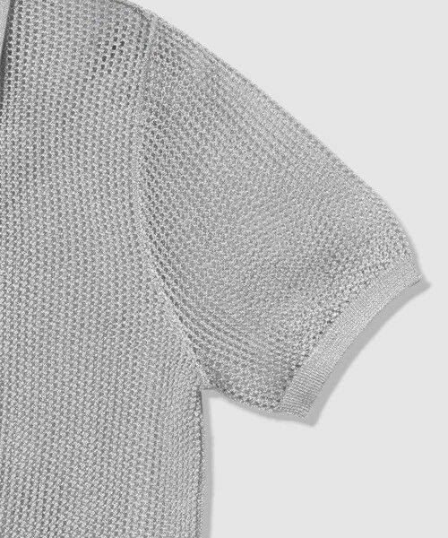 allureville / アルアバイル カーディガン・ボレロ | ブライトメッシュシャツカーディガン | 詳細14