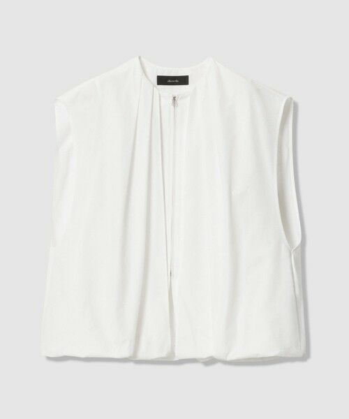 allureville / アルアバイル ブルゾン | レイヤードブルゾン（ホワイト (01)）