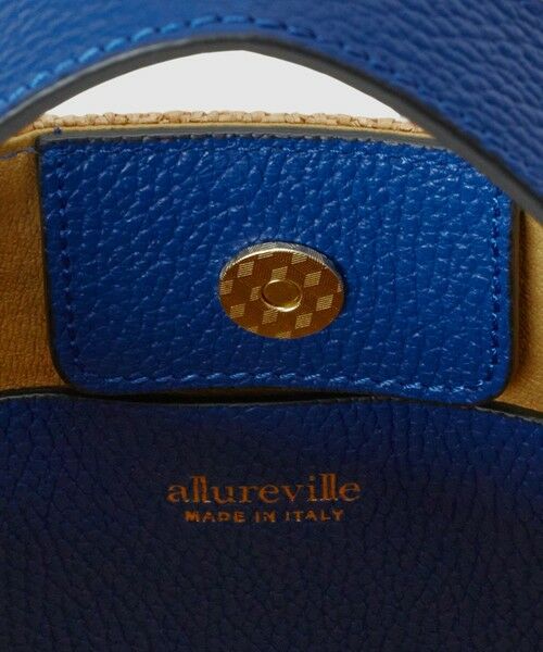 allureville / アルアバイル トートバッグ | ラフィアスクエアハンドルバッグ | 詳細9