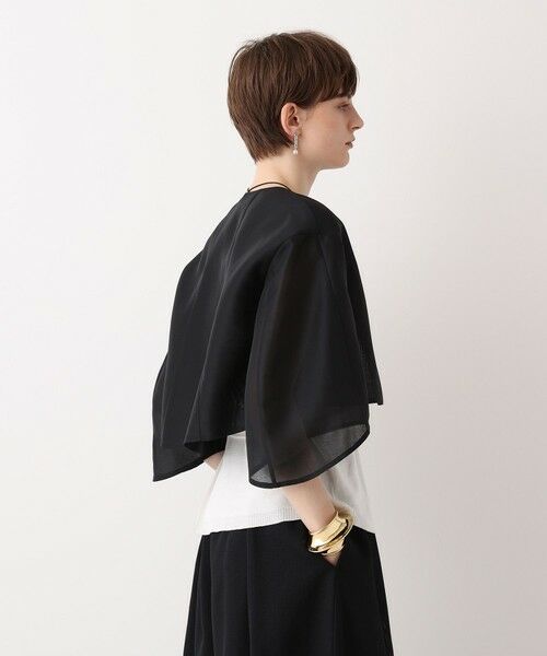 allureville / アルアバイル その他アウター | ノーカラーコクーンジャケット | 詳細2