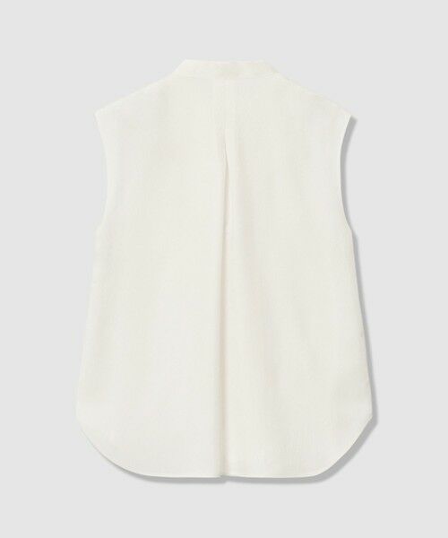 allureville / アルアバイル シャツ・ブラウス | ブライトツイルアシメボウノースリブラウス | 詳細6