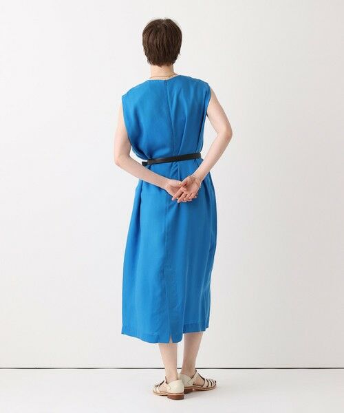 allureville / アルアバイル ミニ丈・ひざ丈ワンピース | キュプラフィブリルＡラインワンピース | 詳細3