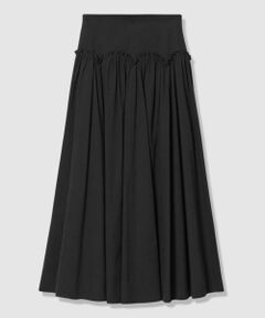 allureville / アルアバイル ミニ・ひざ丈スカート | 【LOULOU WILLOUGHBY】コットンリネンスカラップスカート