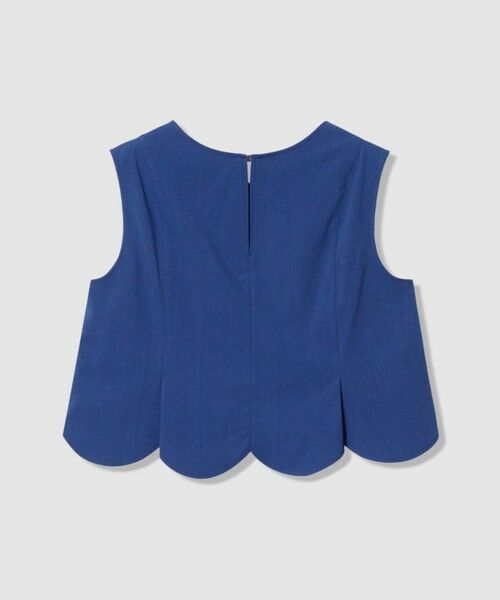 allureville / アルアバイル シャツ・ブラウス | 【LOULOU WILLOUGHBY】コットンリネンスカラップヘムブラウス | 詳細7