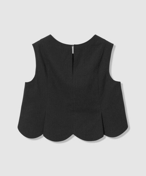 allureville / アルアバイル シャツ・ブラウス | 【LOULOU WILLOUGHBY】コットンリネンスカラップヘムブラウス | 詳細15