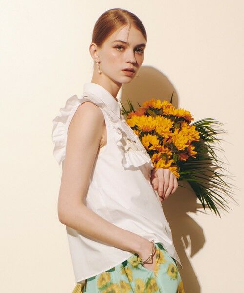 allureville / アルアバイル シャツ・ブラウス | 【LOULOU WILLOUGHBY】フランジェンテブラウス | 詳細3