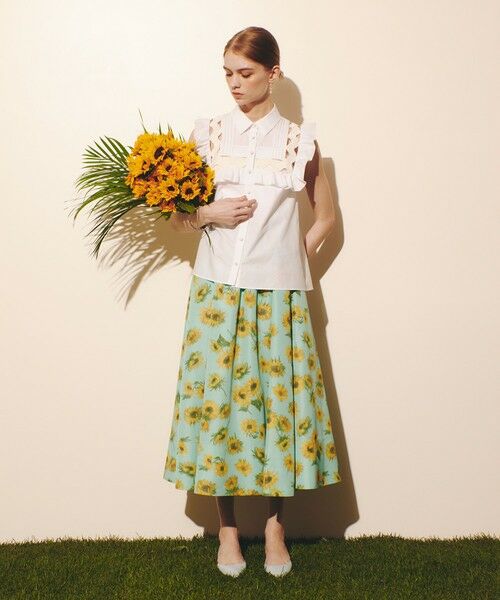 allureville / アルアバイル シャツ・ブラウス | 【LOULOU WILLOUGHBY】フランジェンテブラウス | 詳細5