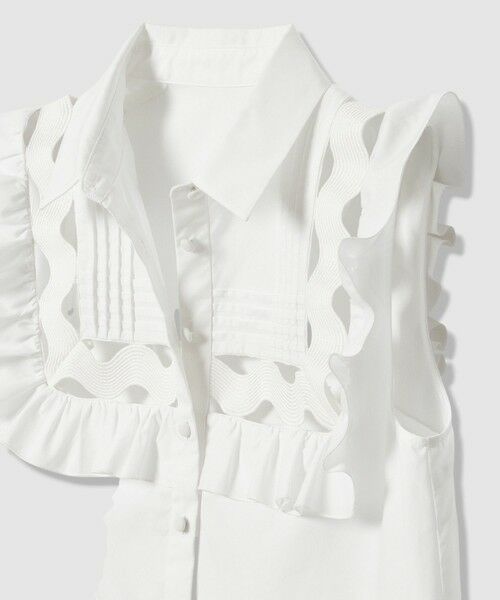 allureville / アルアバイル シャツ・ブラウス | 【LOULOU WILLOUGHBY】フランジェンテブラウス | 詳細8