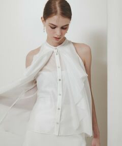 allureville / アルアバイル シャツ・ブラウス | 【LOULOU WILLOUGHBY】ラッフルレイヤーアメスリブラウス