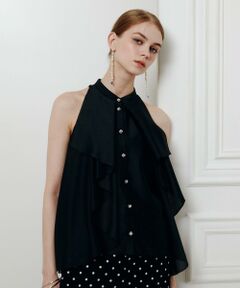 allureville / アルアバイル シャツ・ブラウス | 【LOULOU WILLOUGHBY】ラッフルレイヤーアメスリブラウス