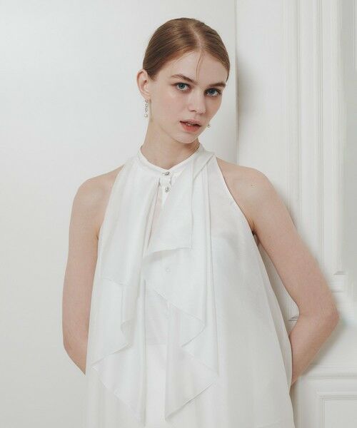 allureville / アルアバイル シャツ・ブラウス | 【LOULOU WILLOUGHBY】ラッフルレイヤーアメスリブラウス | 詳細1