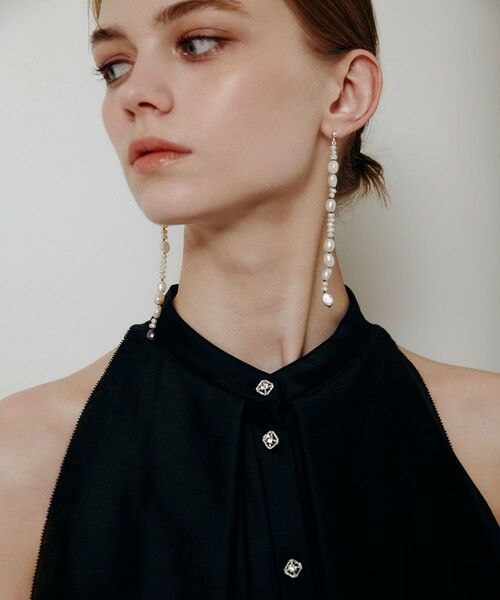 allureville / アルアバイル シャツ・ブラウス | 【LOULOU WILLOUGHBY】ラッフルレイヤーアメスリブラウス | 詳細14