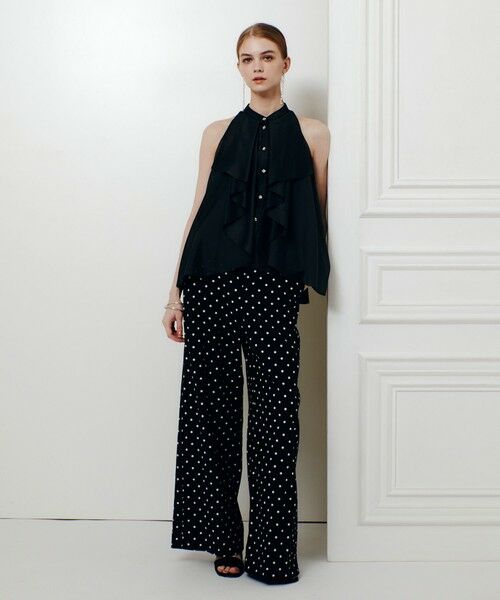 allureville / アルアバイル シャツ・ブラウス | 【LOULOU WILLOUGHBY】ラッフルレイヤーアメスリブラウス | 詳細15