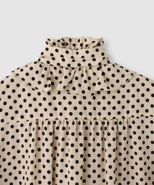 allureville / アルアバイル その他トップス | ◇【LOULOU WILLOUGHBY】デシンドットフレアスリーブBL | 詳細10