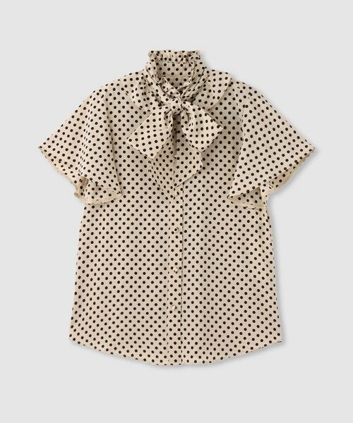 allureville / アルアバイル その他トップス | ◇【LOULOU WILLOUGHBY】デシンドットフレアスリーブBL | 詳細5