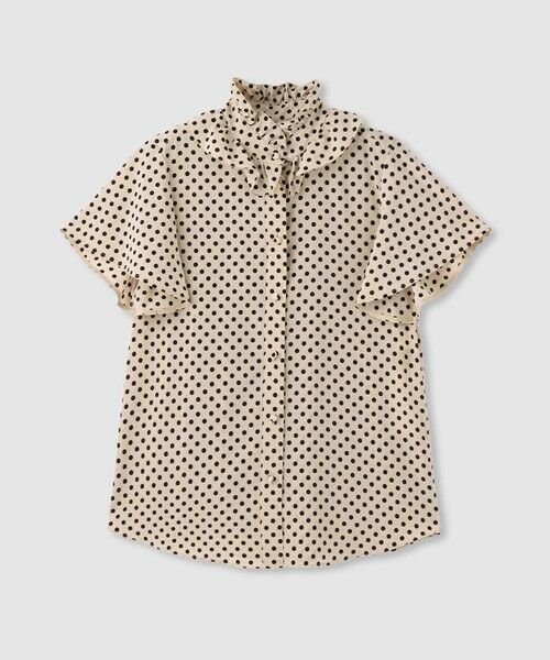 allureville / アルアバイル その他トップス | ◇【LOULOU WILLOUGHBY】デシンドットフレアスリーブBL | 詳細7