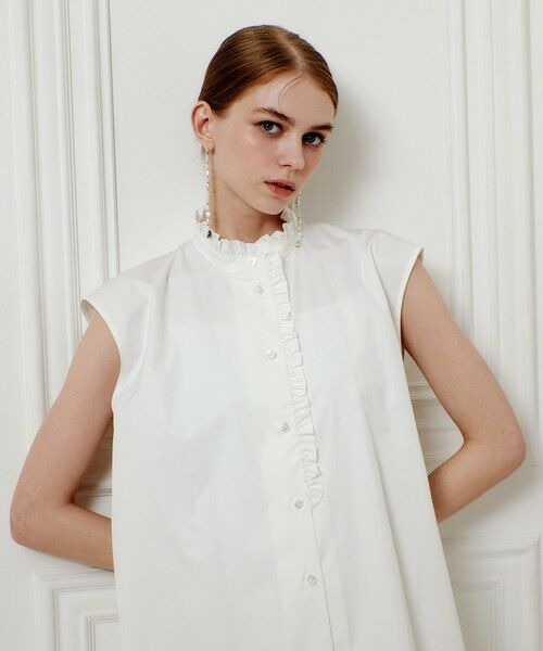 allureville / アルアバイル ロング・マキシ丈ワンピース | 【LOULOU WILLOUGHBY】ビッグフリルドワンピース | 詳細2