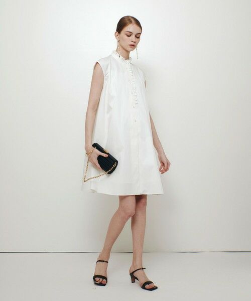 allureville / アルアバイル ロング・マキシ丈ワンピース | 【LOULOU WILLOUGHBY】ビッグフリルドワンピース | 詳細5