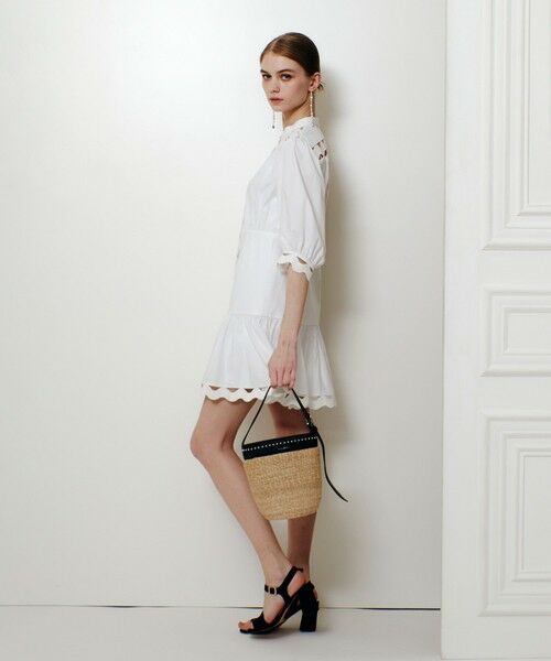 allureville / アルアバイル ロング・マキシ丈ワンピース | 【LOULOU WILLOUGHBY】フランジェンテチュニックワンピース | 詳細3