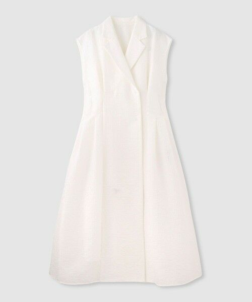 allureville / アルアバイル ロング・マキシ丈ワンピース | ◇【LOULOU WILLOUGHBY】シアージャガードテーラーワンピース | 詳細7