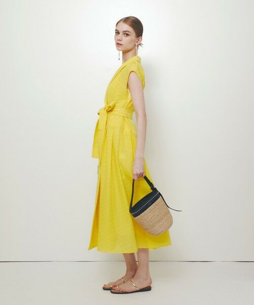 allureville / アルアバイル ロング・マキシ丈ワンピース | ◇【LOULOU WILLOUGHBY】シアージャガードテーラーワンピース | 詳細16
