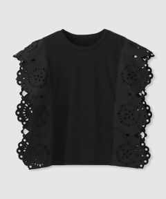 allureville / アルアバイル カットソー | 【LOULOU WILLOUGHBY】スカラレーストリミングＴシャツ