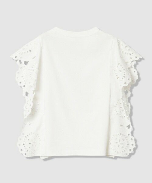 allureville / アルアバイル カットソー | 【LOULOU WILLOUGHBY】スカラレーストリミングＴシャツ | 詳細8