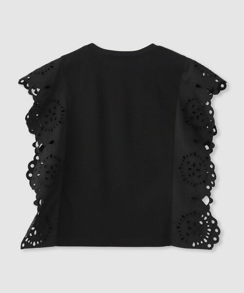 allureville / アルアバイル カットソー | 【LOULOU WILLOUGHBY】スカラレーストリミングＴシャツ | 詳細13