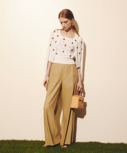 allureville / アルアバイル カーディガン・ボレロ | WEB 一部店舗限定【LOULOU WILLOUGHBY】サンフラワービジューカーディガン | 詳細5