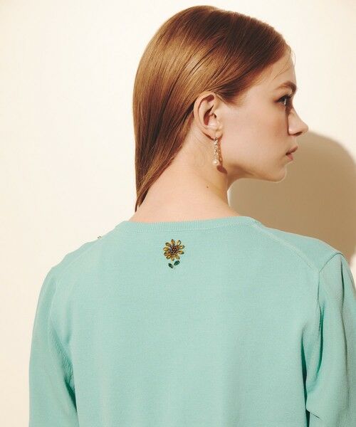 allureville / アルアバイル カーディガン・ボレロ | WEB 一部店舗限定【LOULOU WILLOUGHBY】サンフラワービジューカーディガン | 詳細11