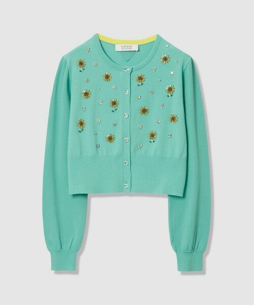 allureville / アルアバイル カーディガン・ボレロ | WEB 一部店舗限定【LOULOU WILLOUGHBY】サンフラワービジューカーディガン | 詳細14