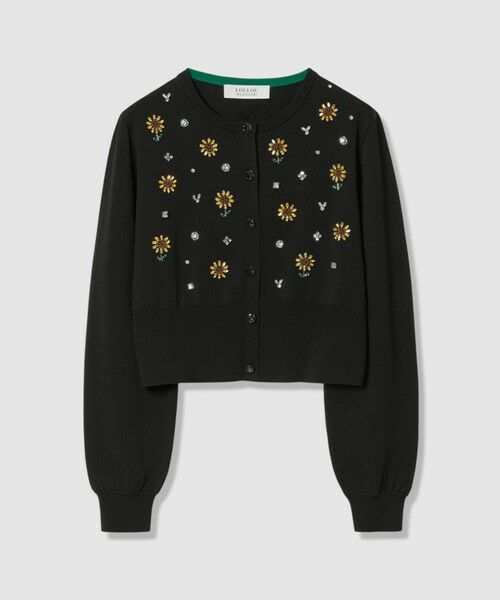 allureville / アルアバイル カーディガン・ボレロ | WEB 一部店舗限定【LOULOU WILLOUGHBY】サンフラワービジューカーディガン | 詳細26